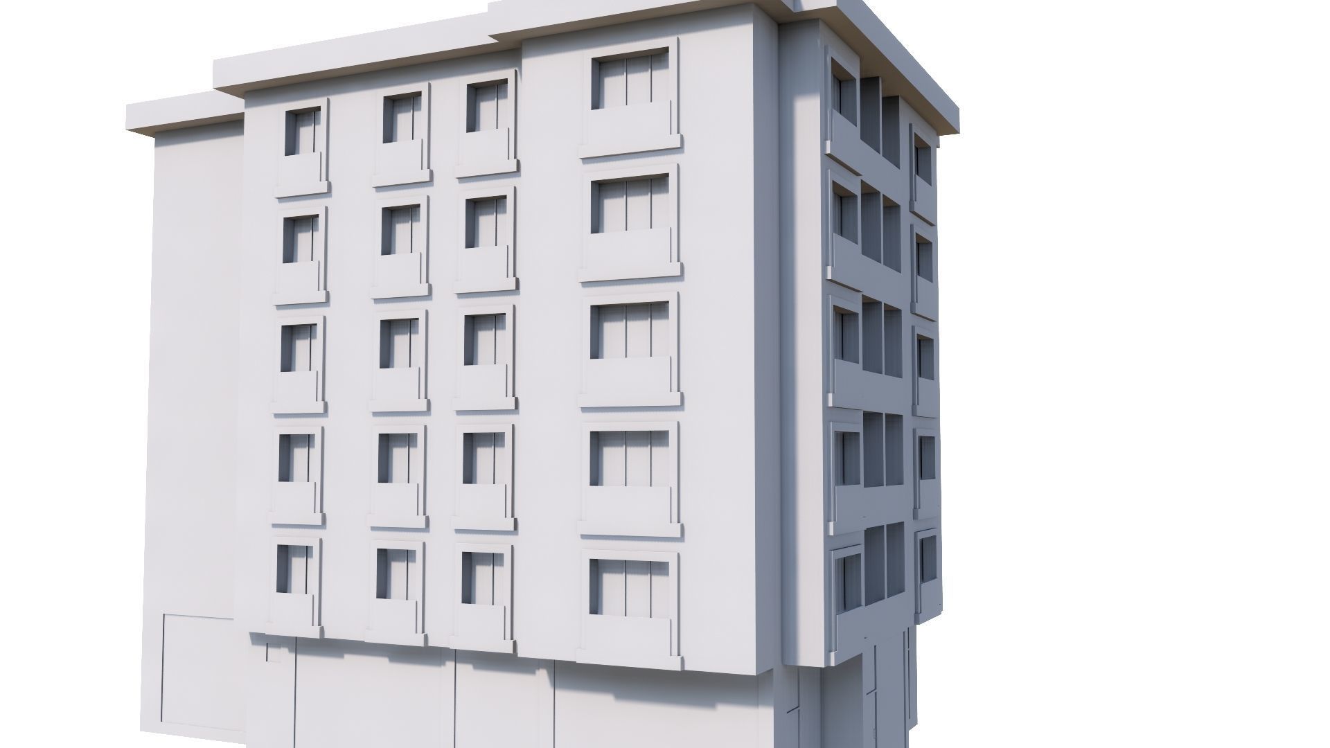 HOUSE 49 Low-poly 3D model_56