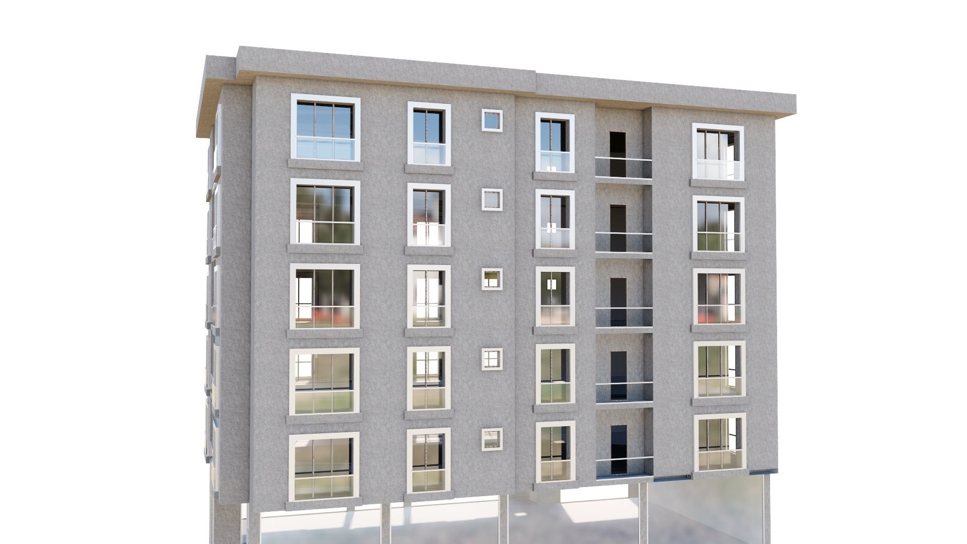 HOUSE 49 Low-poly 3D model_20