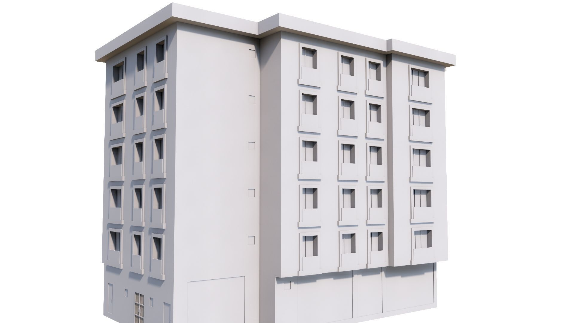 HOUSE 49 Low-poly 3D model_44