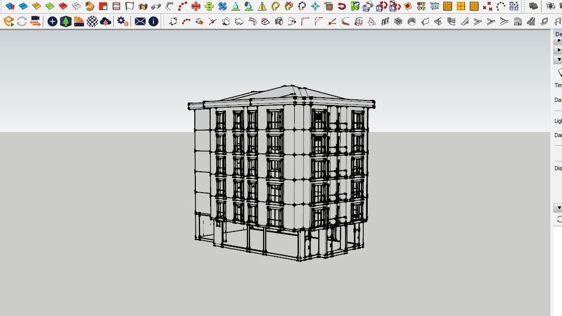HOUSE 49 Low-poly 3D model_5