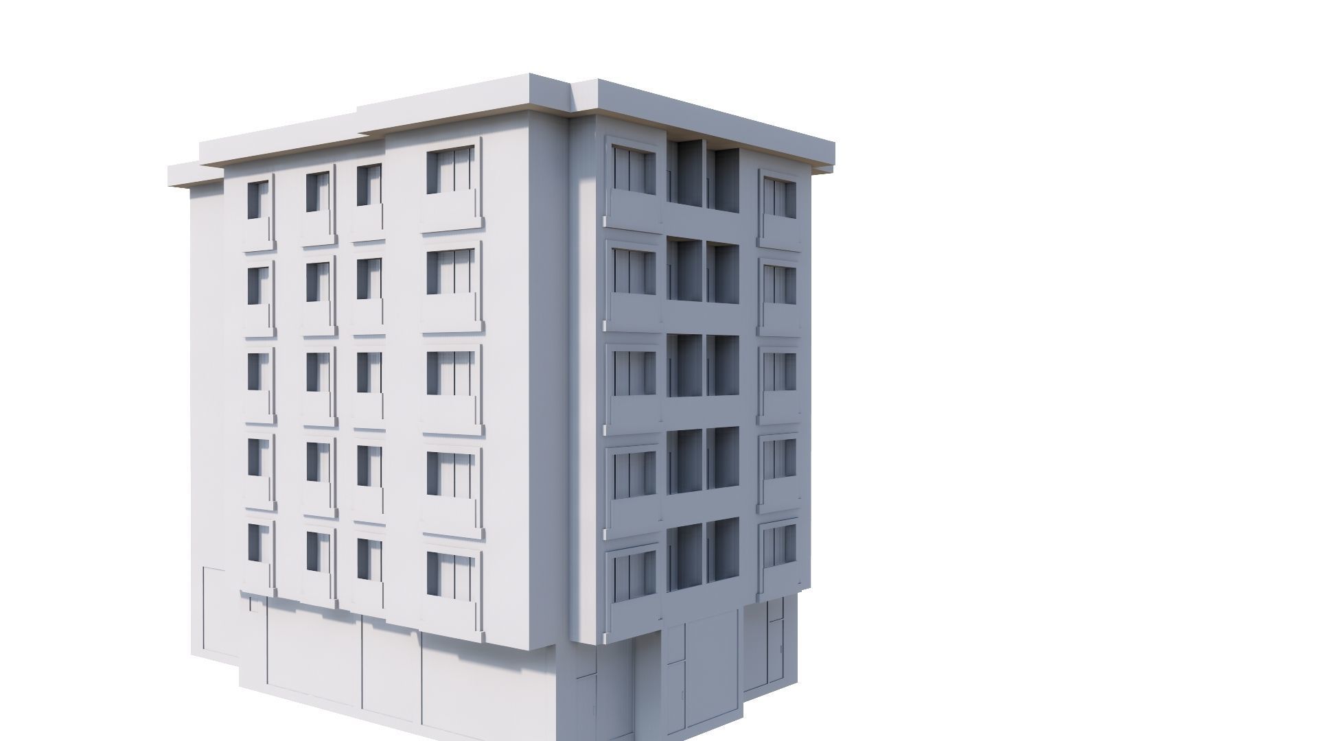 HOUSE 49 Low-poly 3D model_58