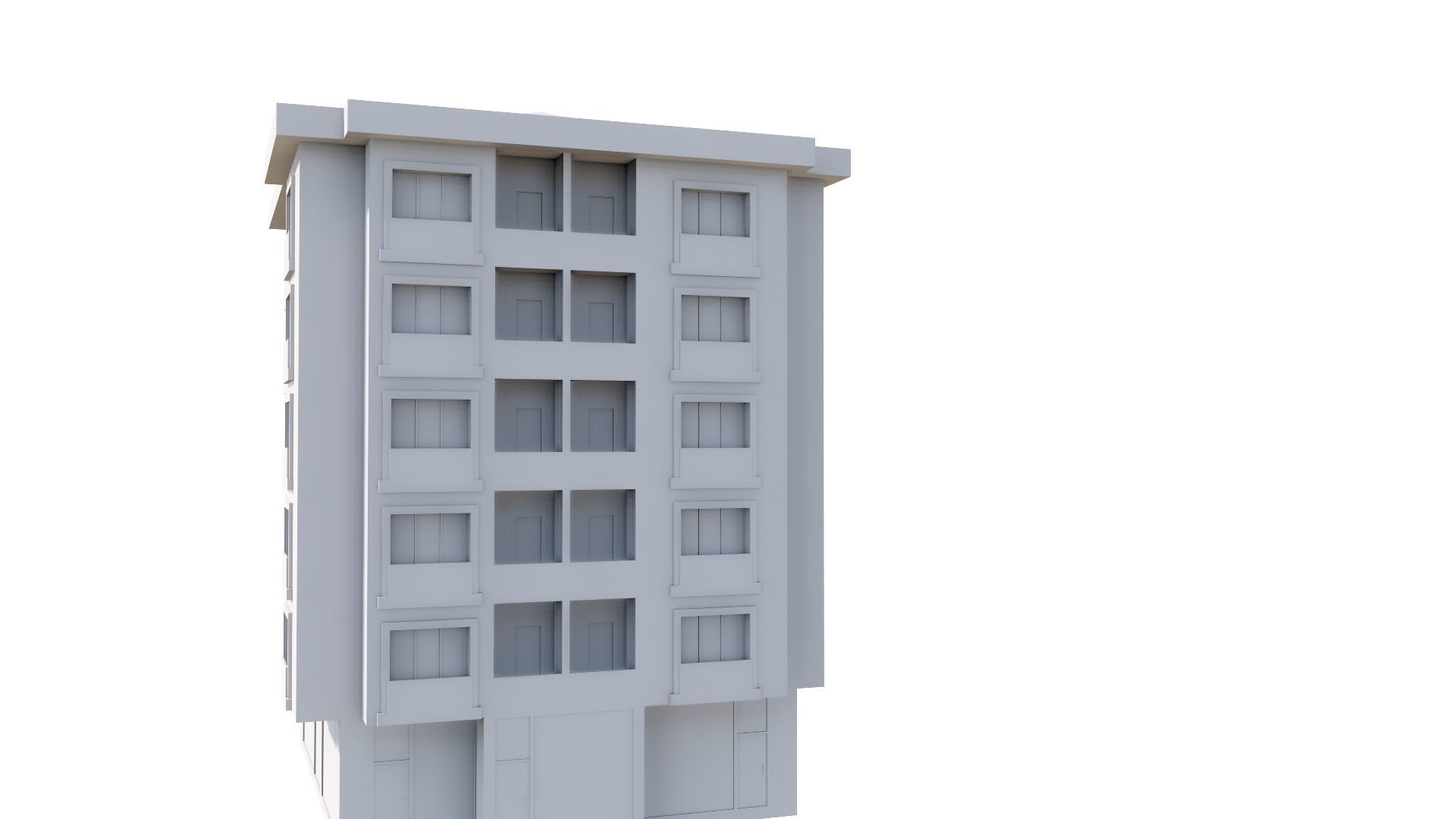 HOUSE 49 Low-poly 3D model_61