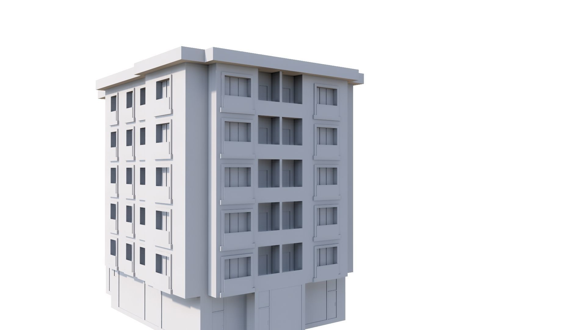 HOUSE 49 Low-poly 3D model_59