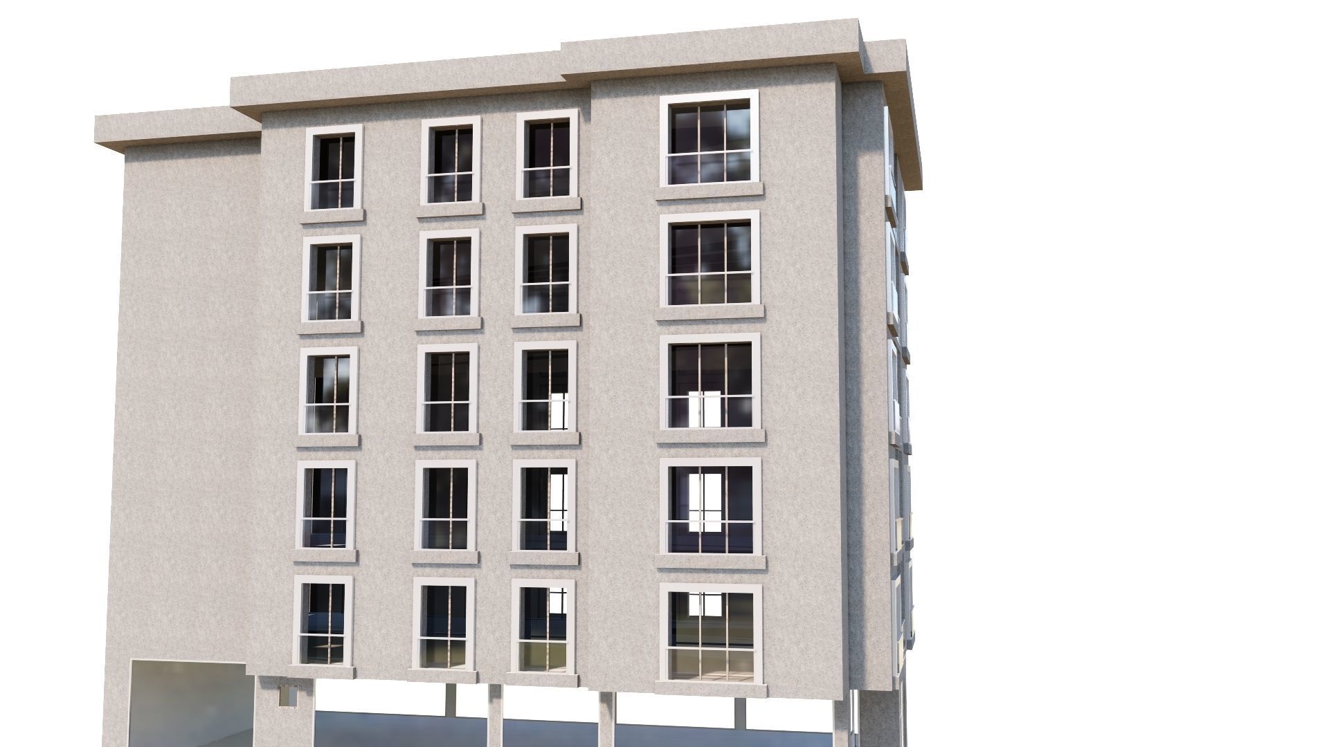 HOUSE 49 Low-poly 3D model_33