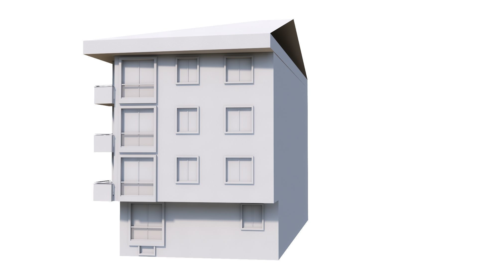 HOUSE 50 Low-poly 3D model_63
