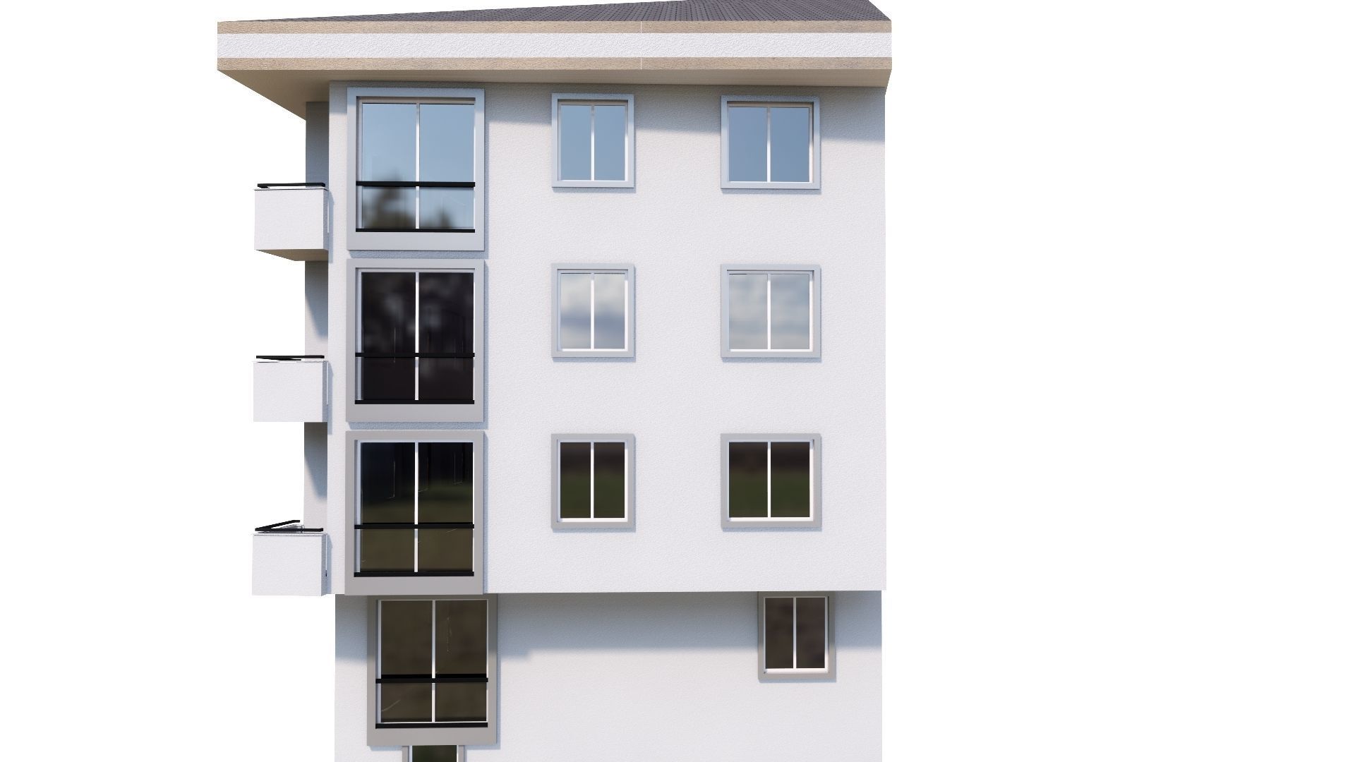 HOUSE 50 Low-poly 3D model_42