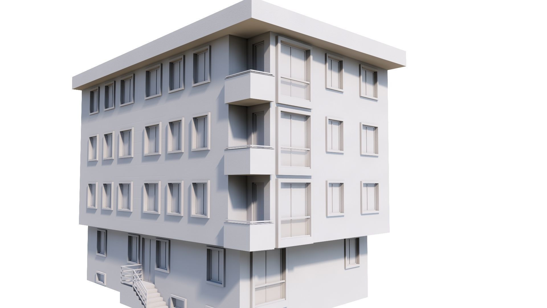 HOUSE 50 Low-poly 3D model_50