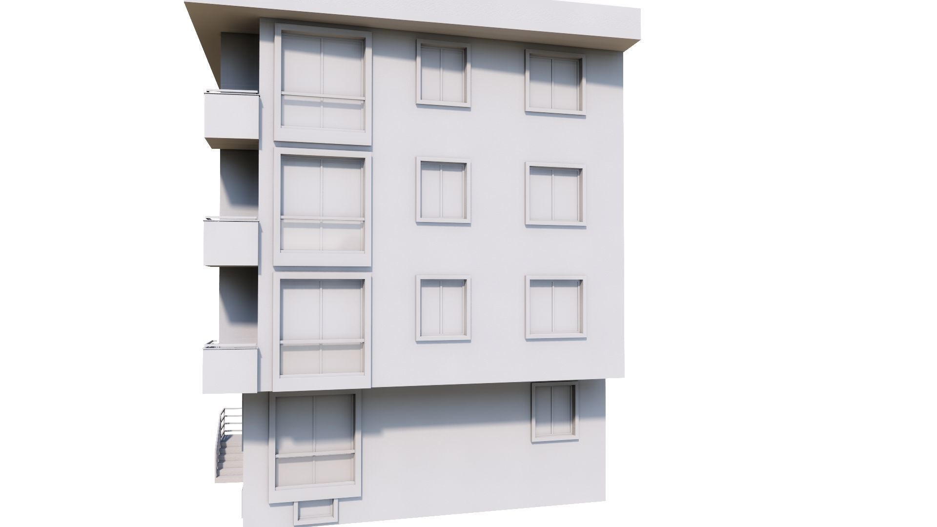 HOUSE 50 Low-poly 3D model_57