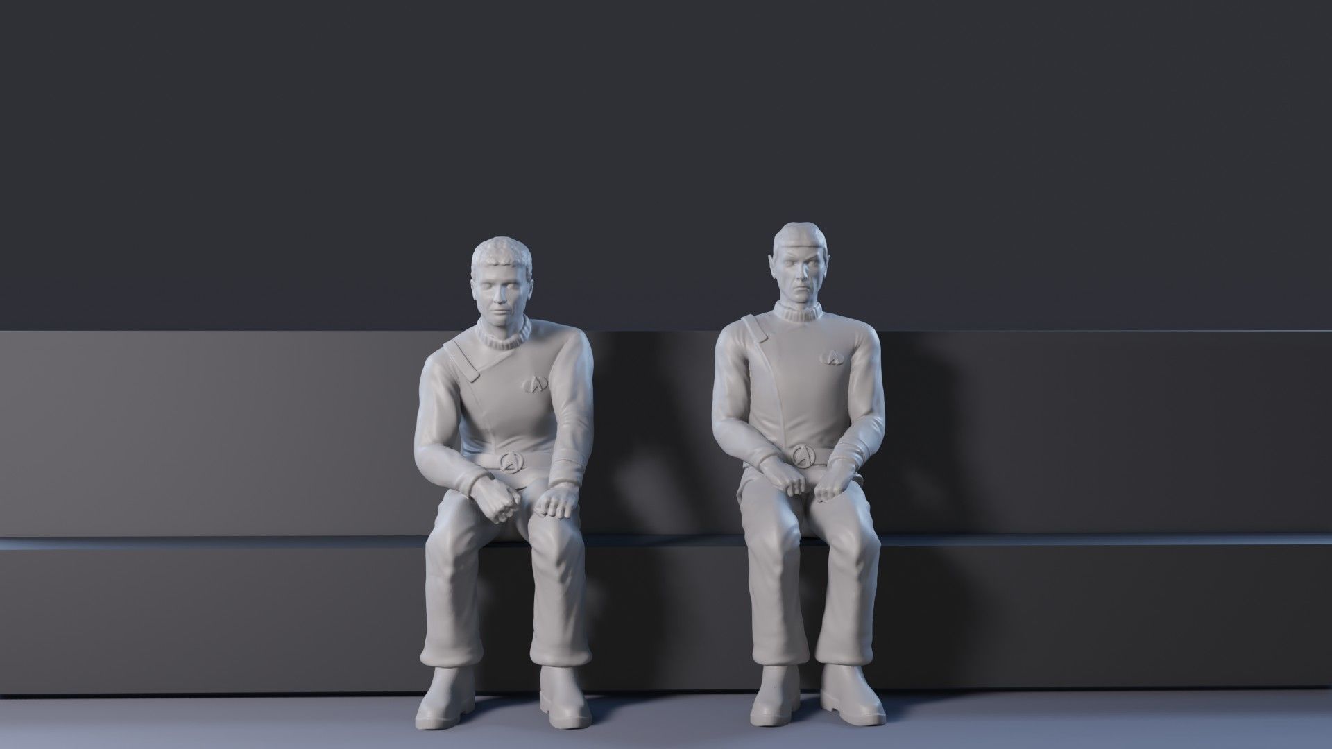 Incredible set of figurines based on the movie Stark Trek 3D print model_8