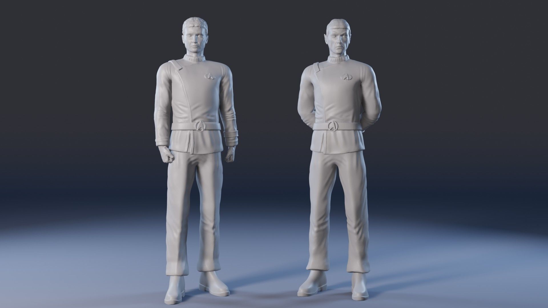 Incredible set of figurines based on the movie Stark Trek 3D print model_5