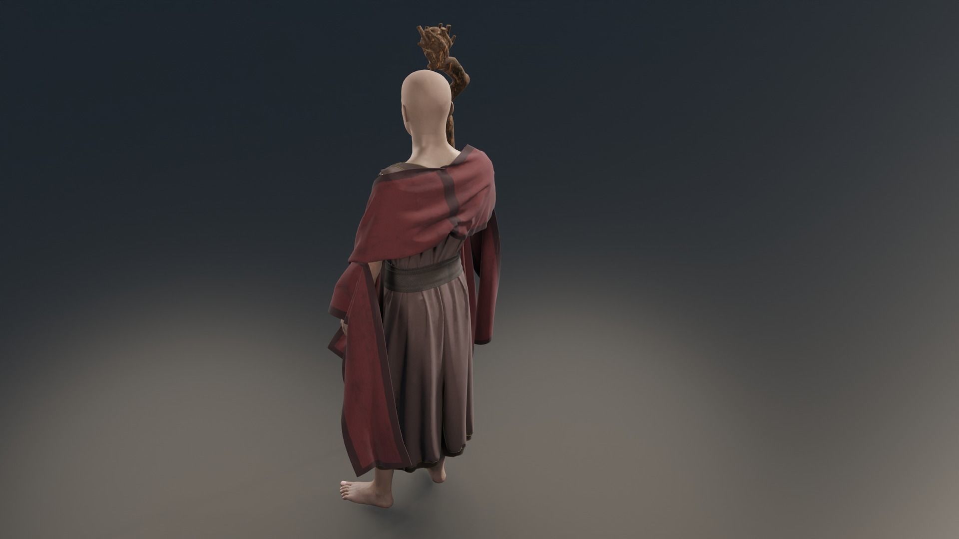 Robe of the prophet 3D model_3