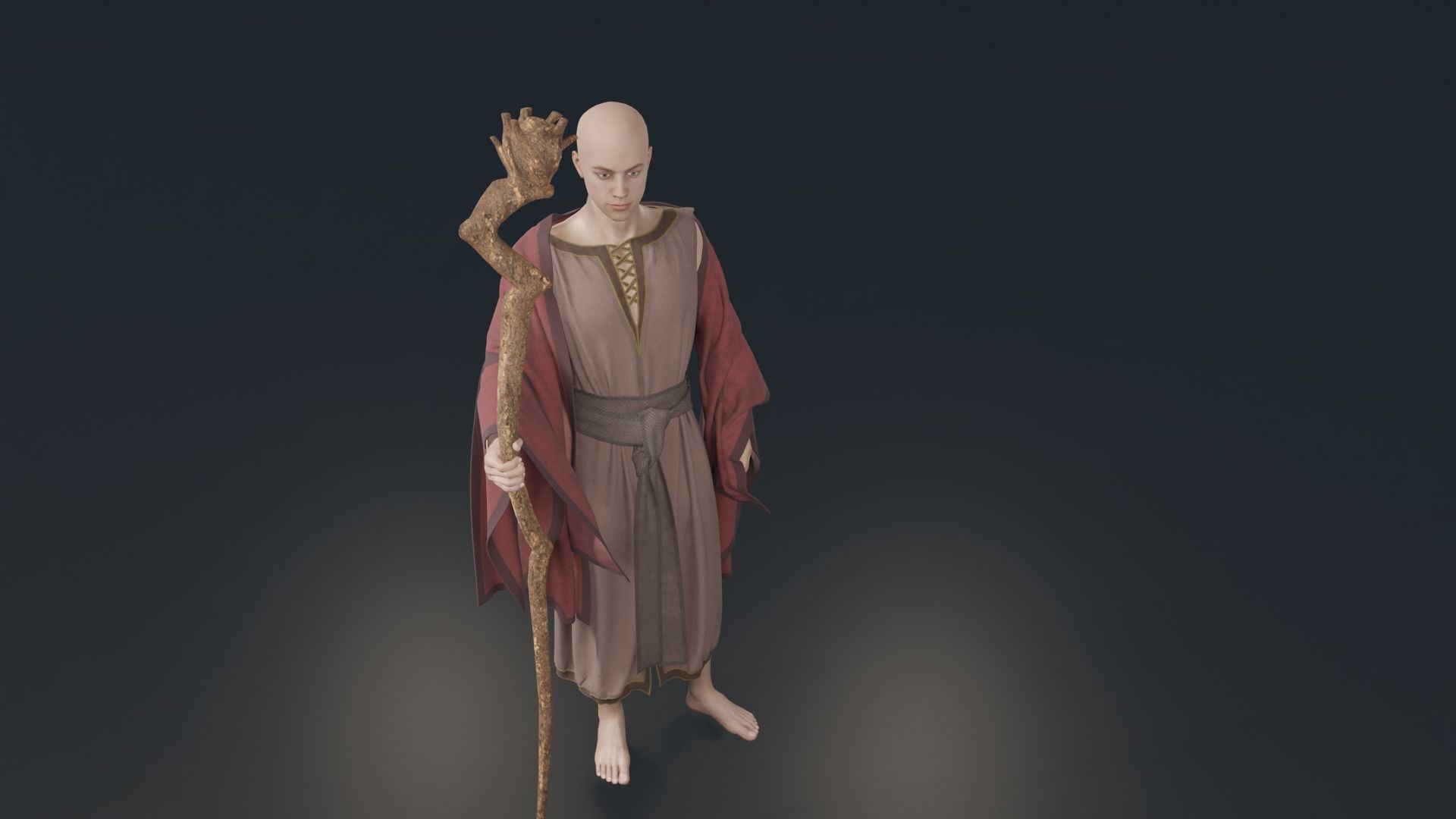 Robe of the prophet 3D model_1