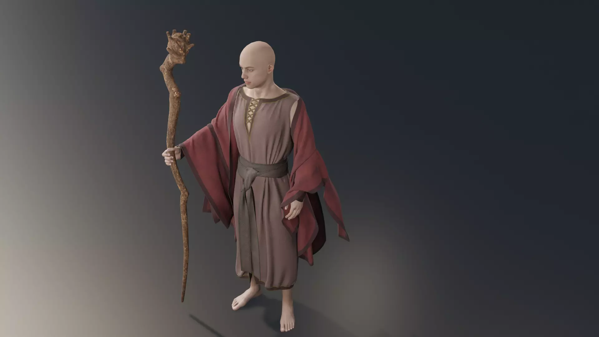 Robe of the prophet 3D model_0