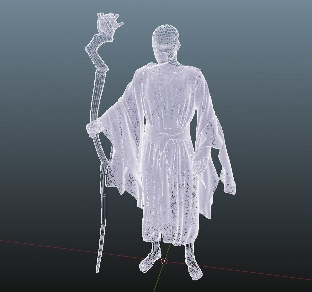 Robe of the prophet 3D model_5