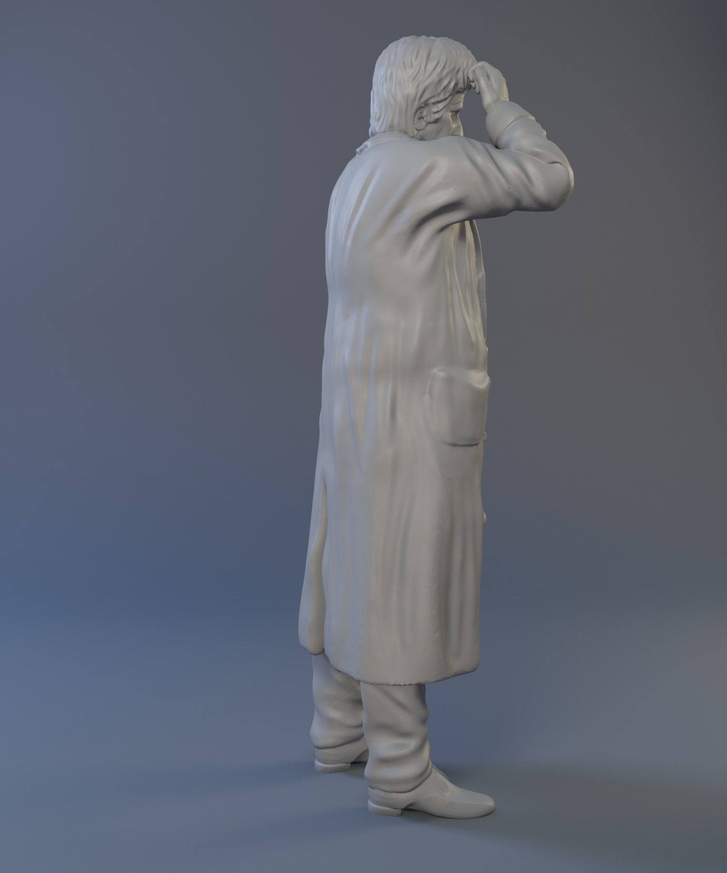 The protagonist of the series Columbo 3D print model_5