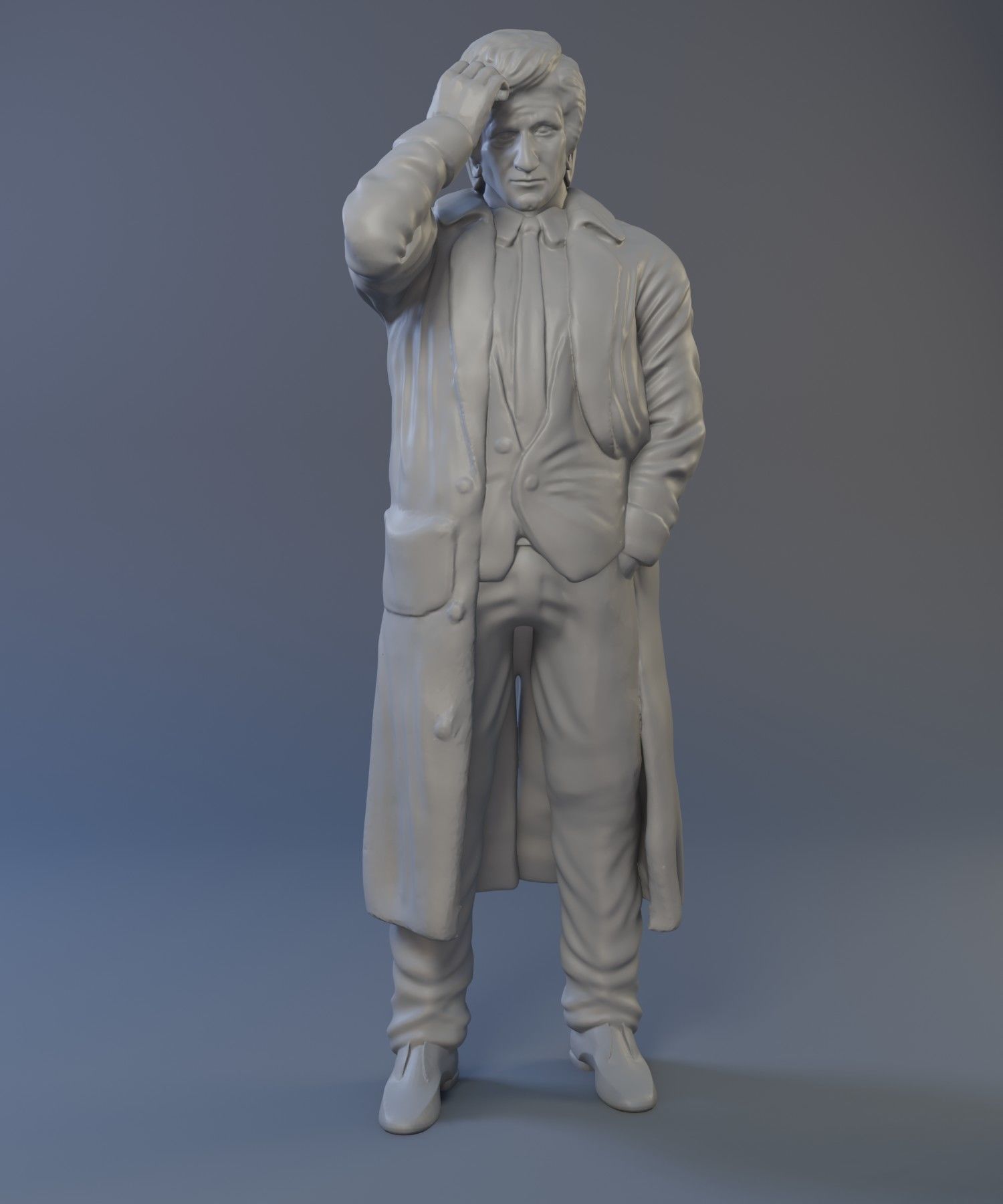 The protagonist of the series Columbo 3D print model_4
