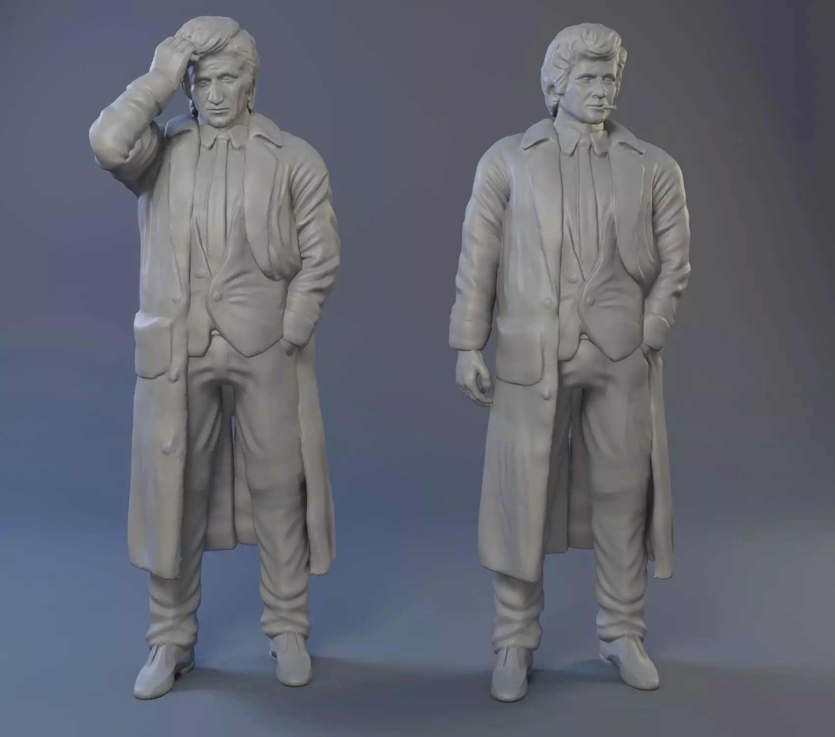 The protagonist of the series Columbo 3D print model_0