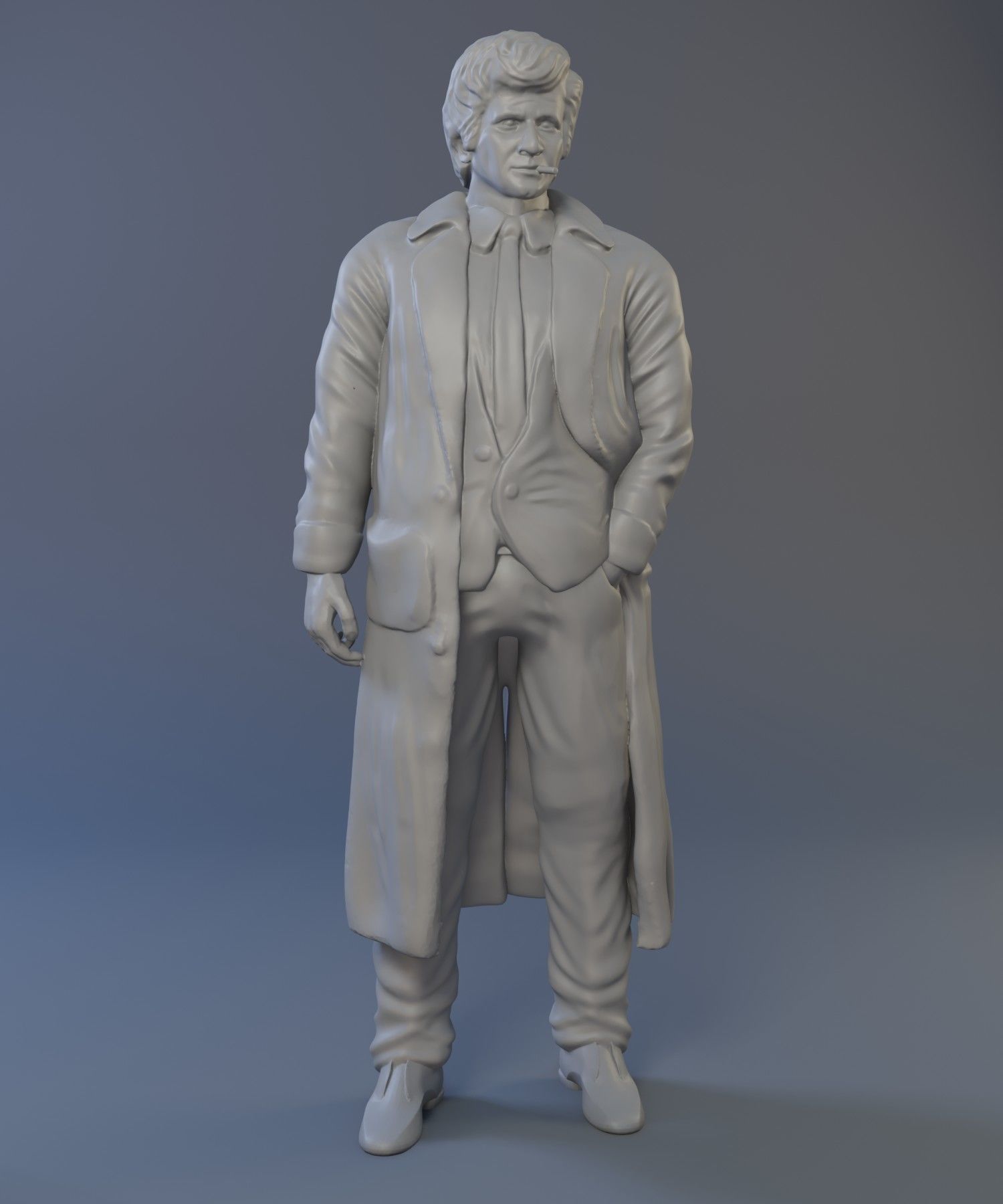 The protagonist of the series Columbo 3D print model_1