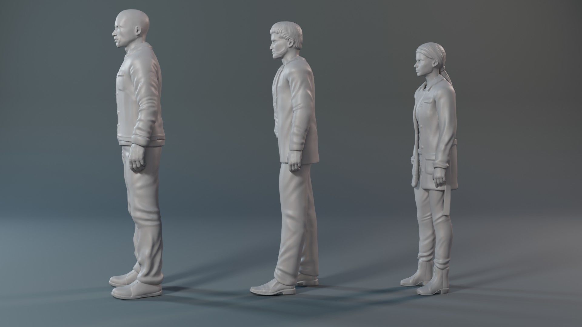 Characters from Lucifer 3D print model_3