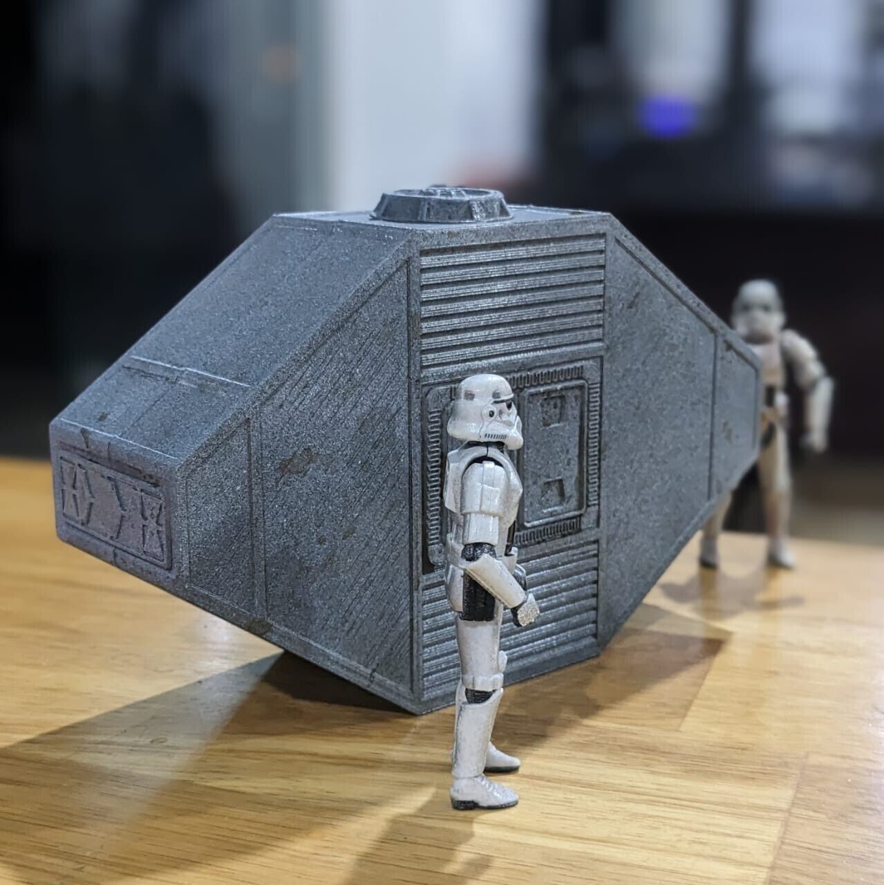 Hangar Container 1-12 scale Blackseries  3D print model_14