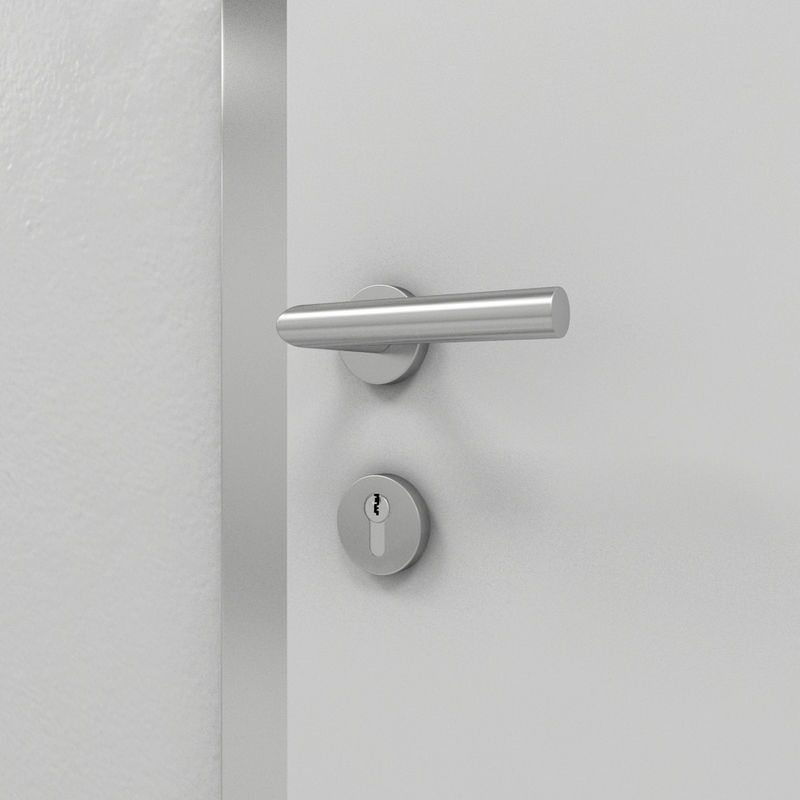 Hallway door 3D model_5