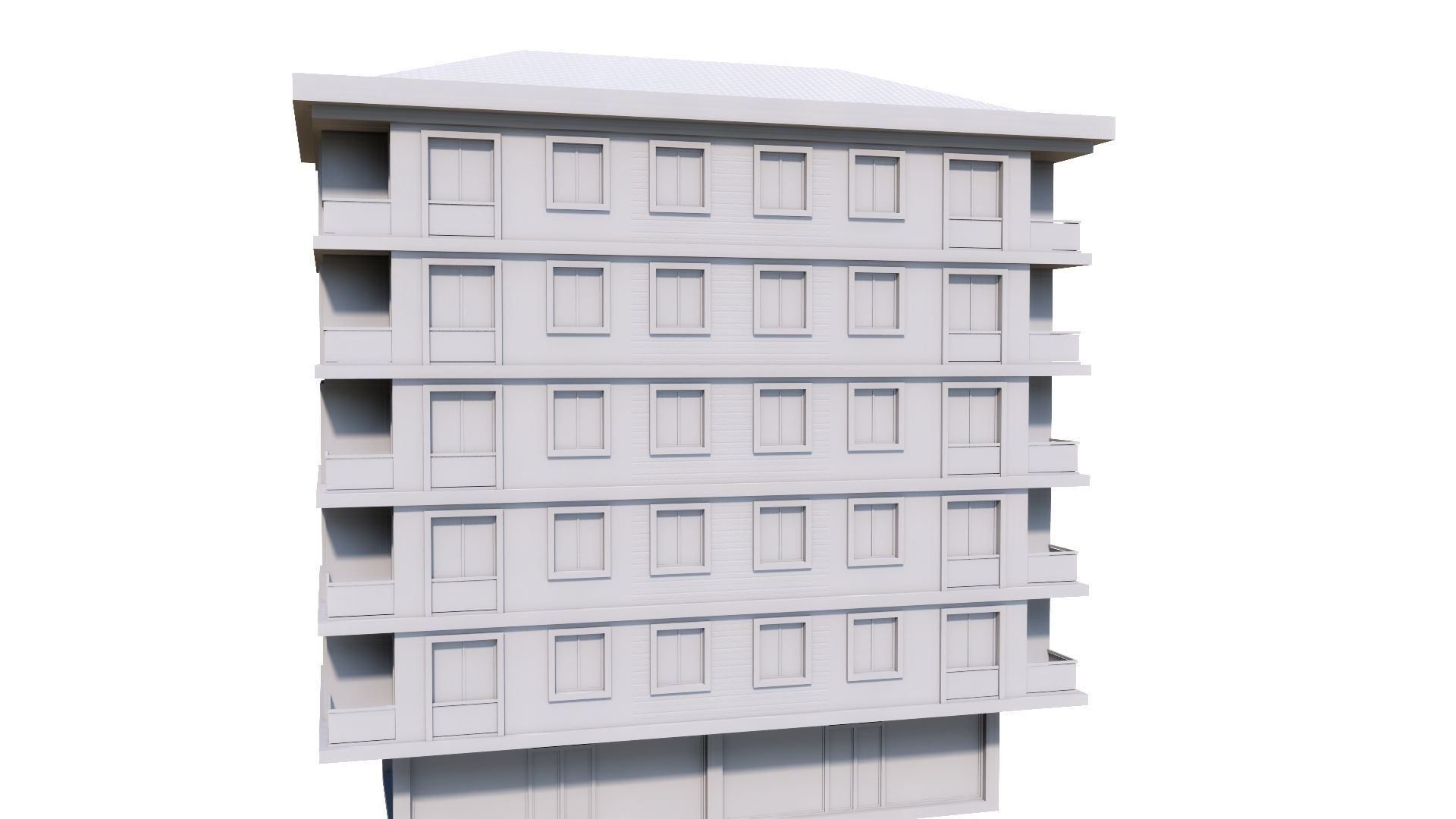 HOUSE 53 Low-poly 3D model_54