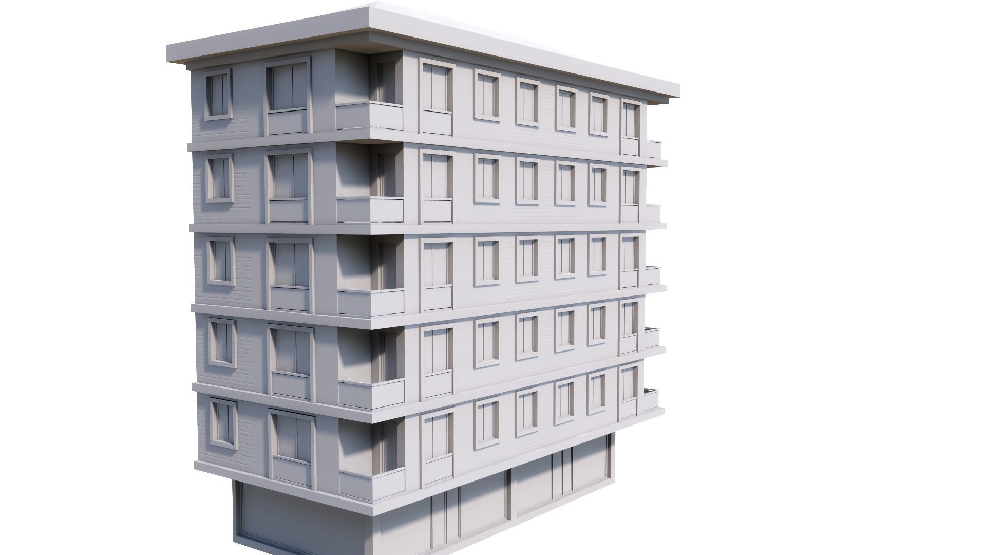 HOUSE 53 Low-poly 3D model_43