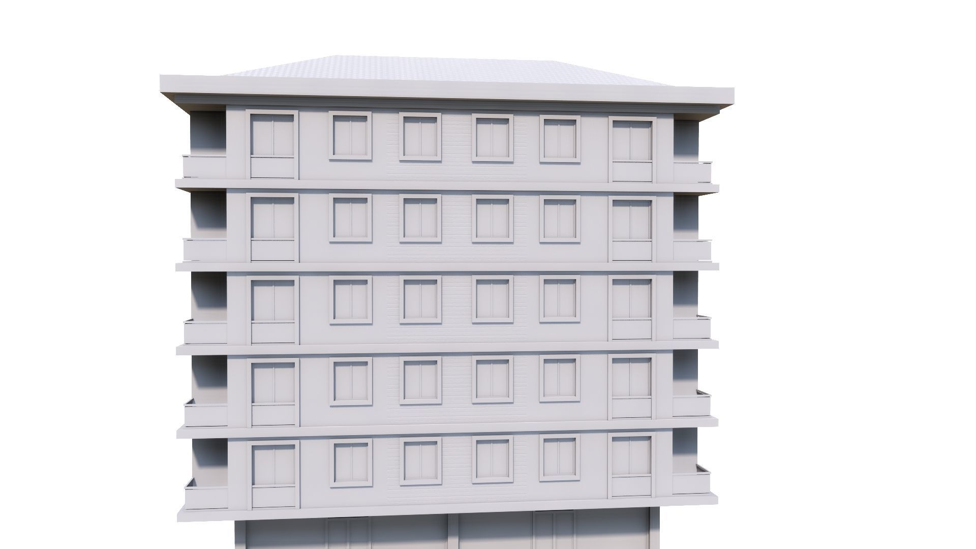 HOUSE 53 Low-poly 3D model_55