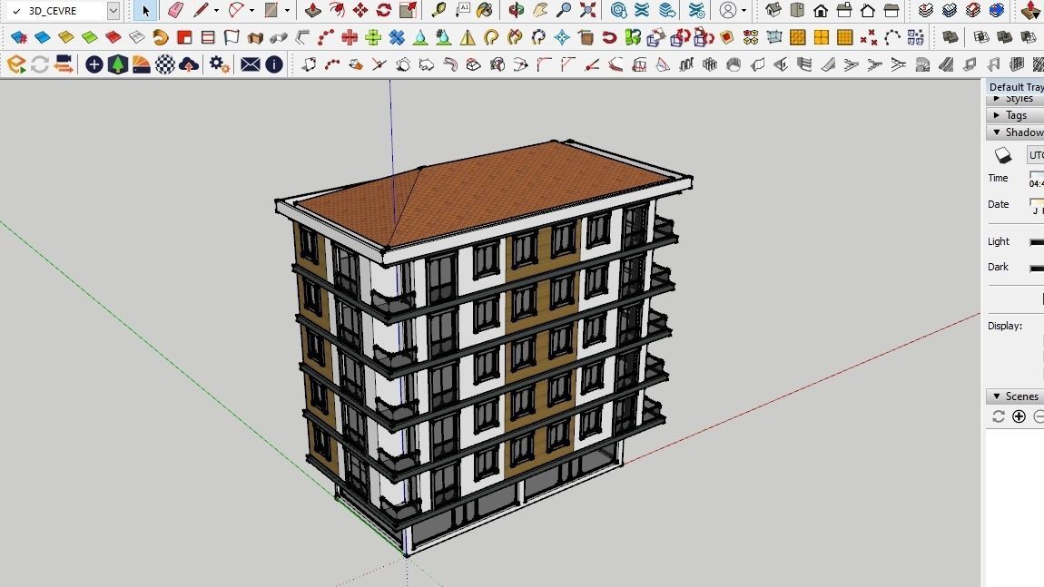 HOUSE 53 Low-poly 3D model_1