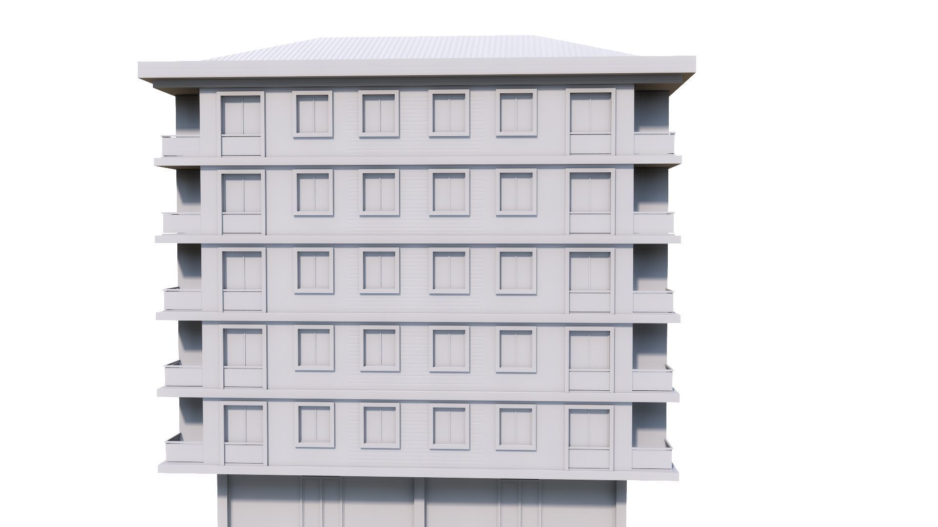 HOUSE 53 Low-poly 3D model_57