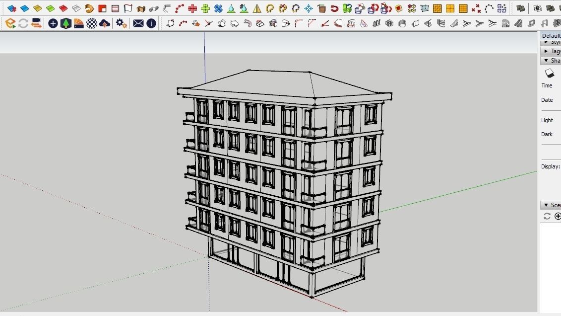 HOUSE 53 Low-poly 3D model_5