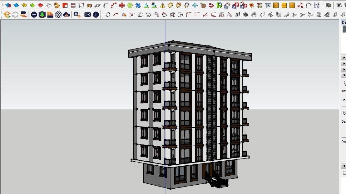 HOUSE 54 Low-poly 3D model_1