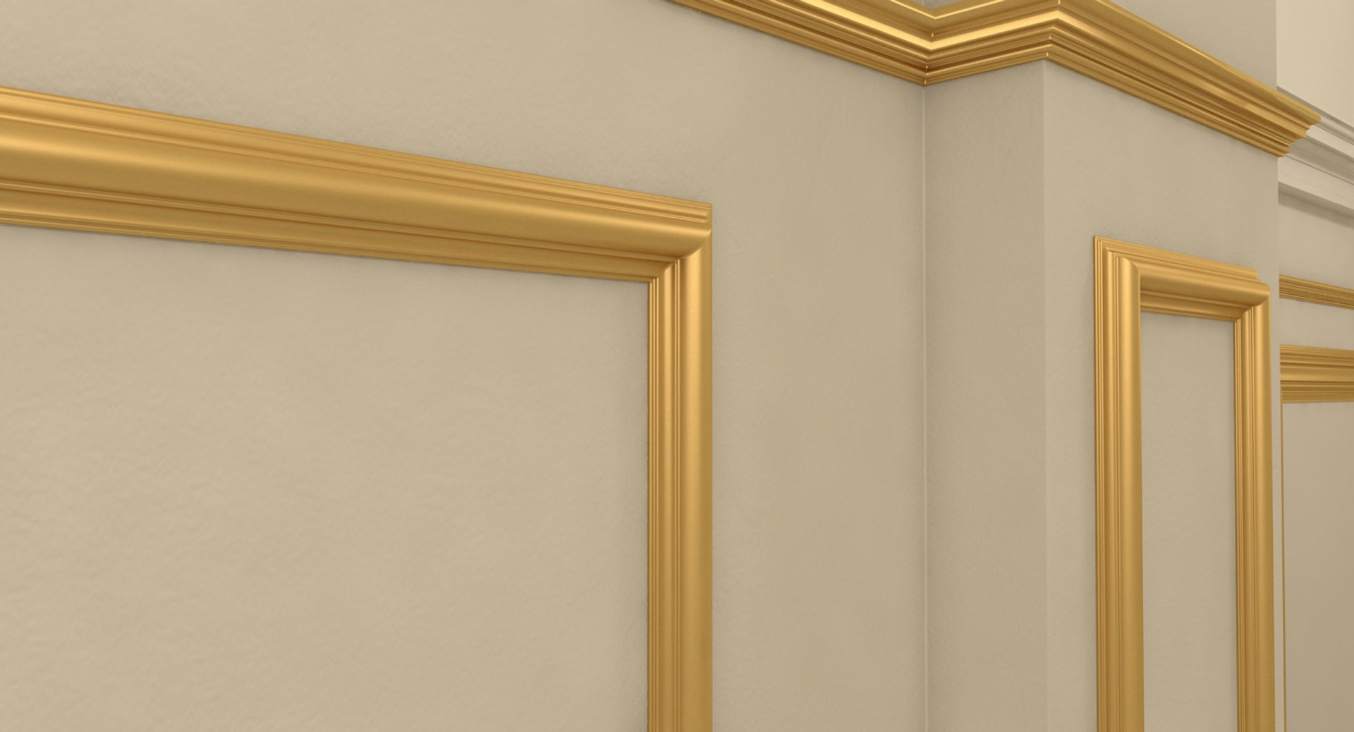 Grand Hallway 4 3D model_9