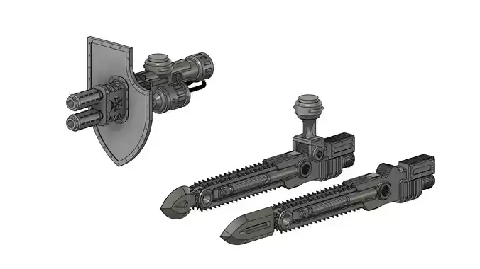 ARMIGER TEMPLAR STYLE WEAPONS