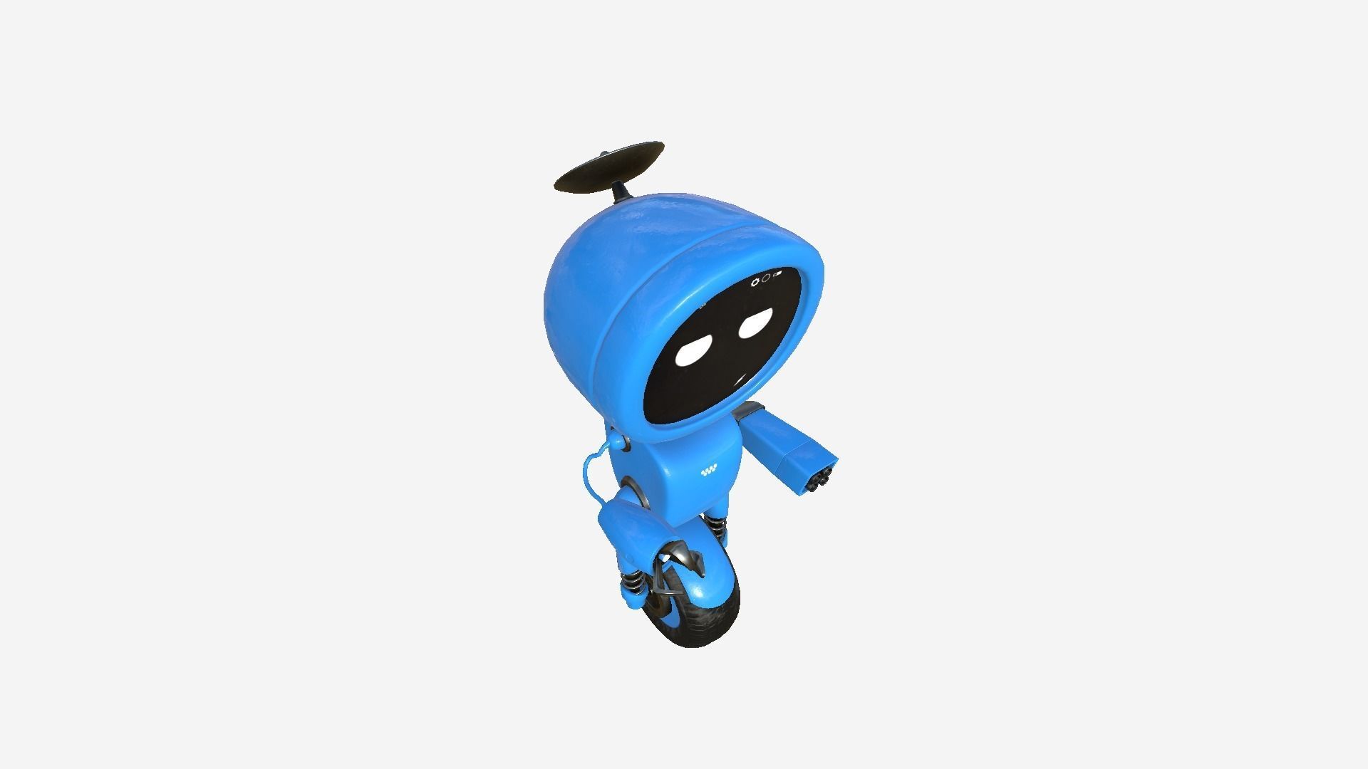 10 Wheel Robot H Collection - SciFi Character Design _38