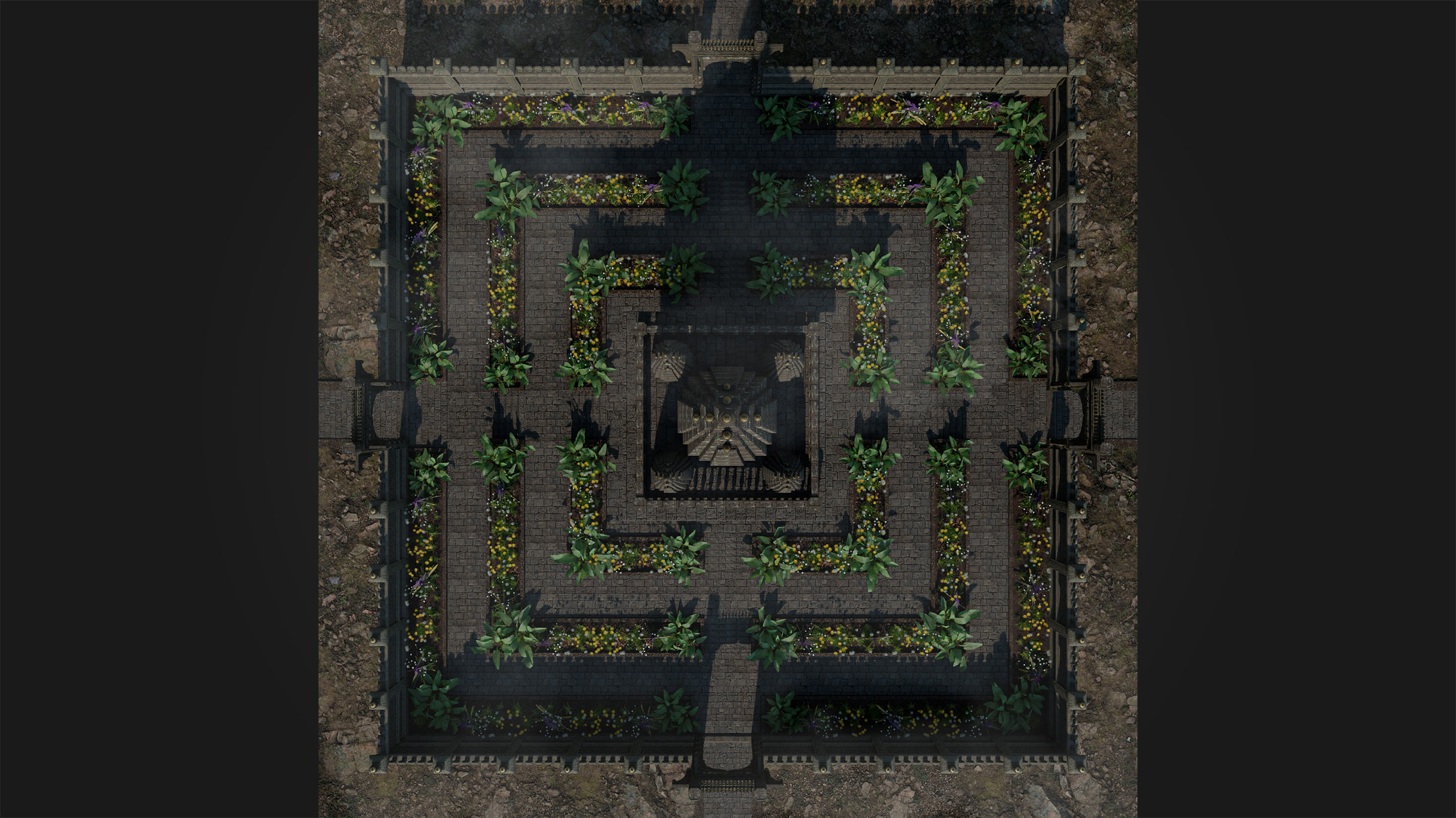 Ancient Hindu Temple 3D model_28