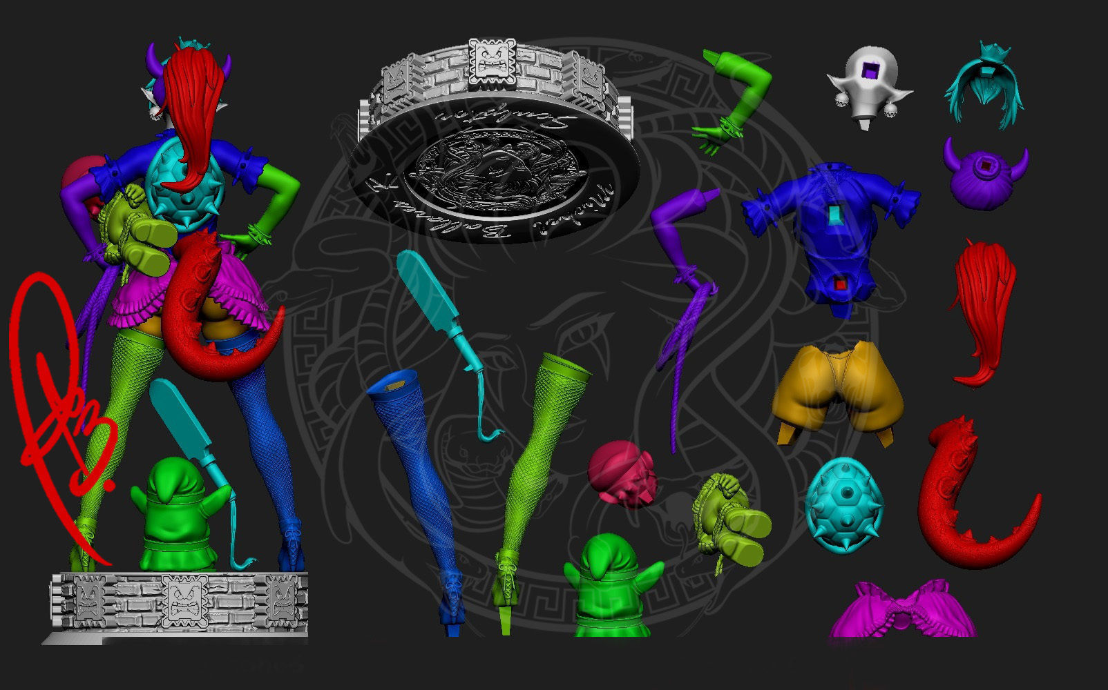 BOWSETTE BY CREATIVE GEEK MB 3D print model_8