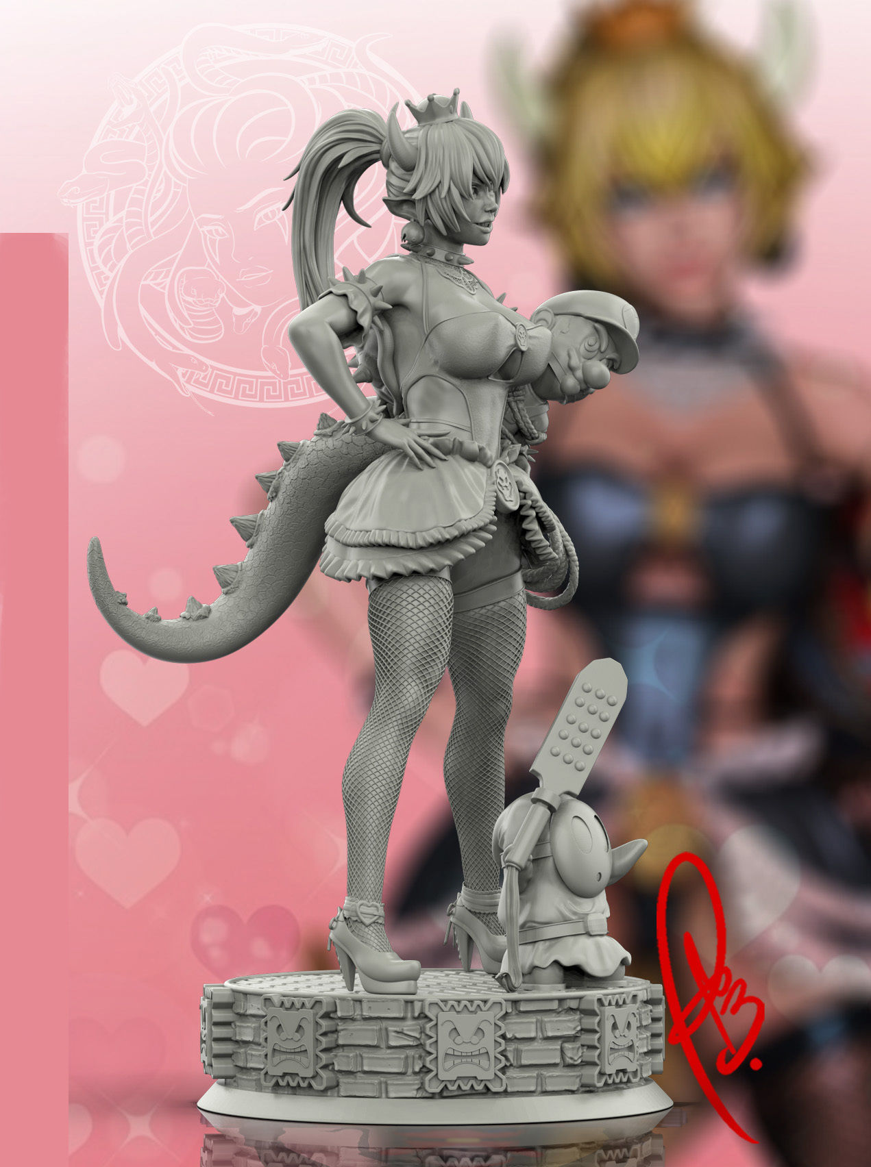 BOWSETTE BY CREATIVE GEEK MB 3D print model_4