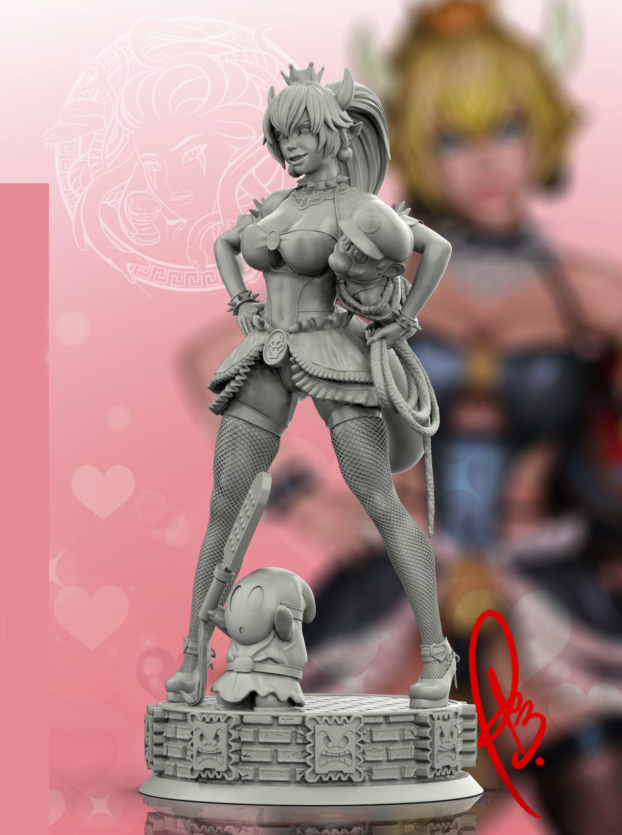 BOWSETTE BY CREATIVE GEEK MB 3D print model_3