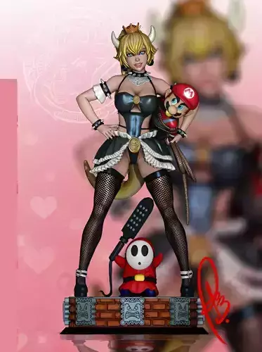 BOWSETTE BY CREATIVE GEEK MB 3D print model