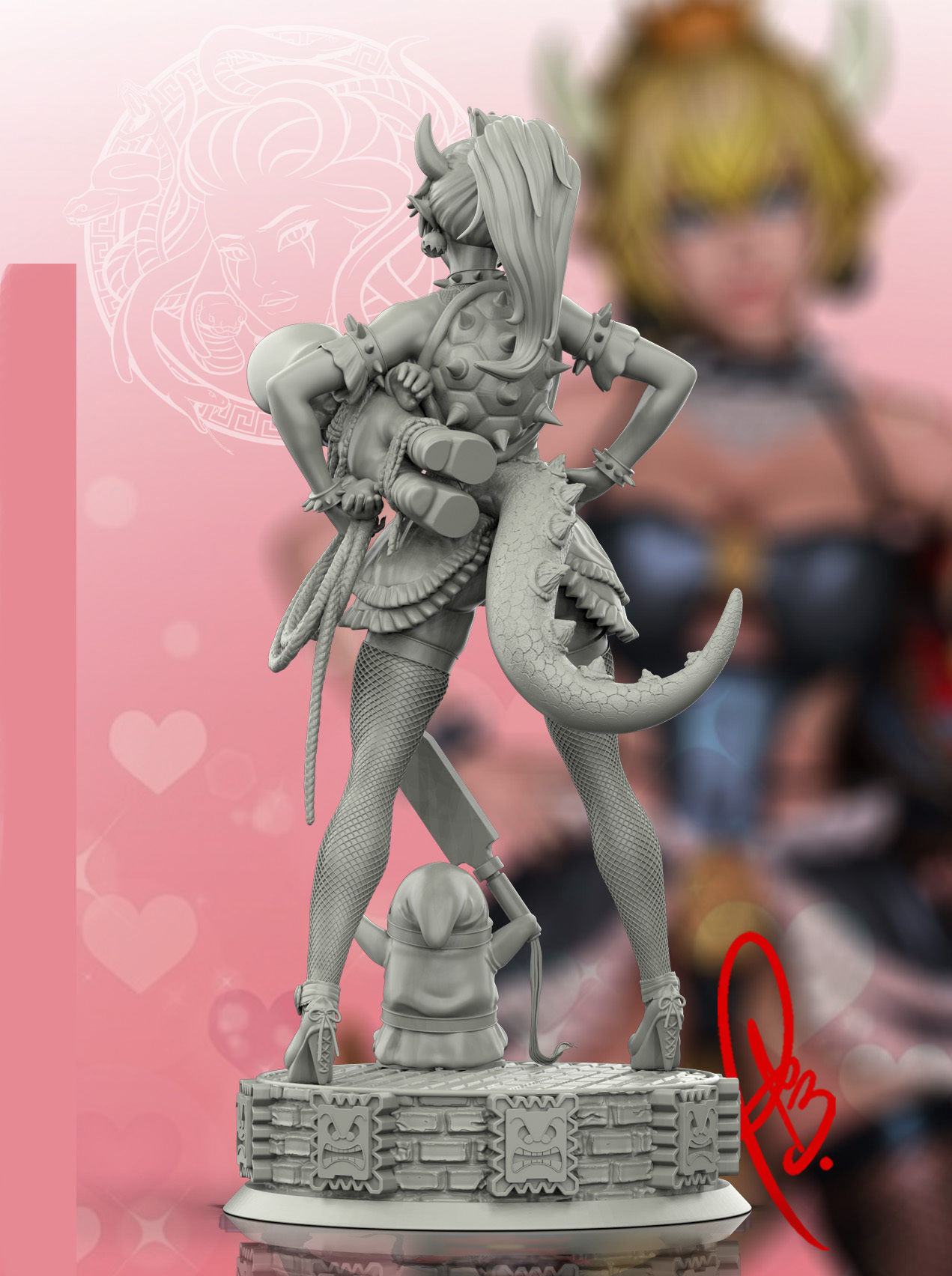 BOWSETTE BY CREATIVE GEEK MB 3D print model_2