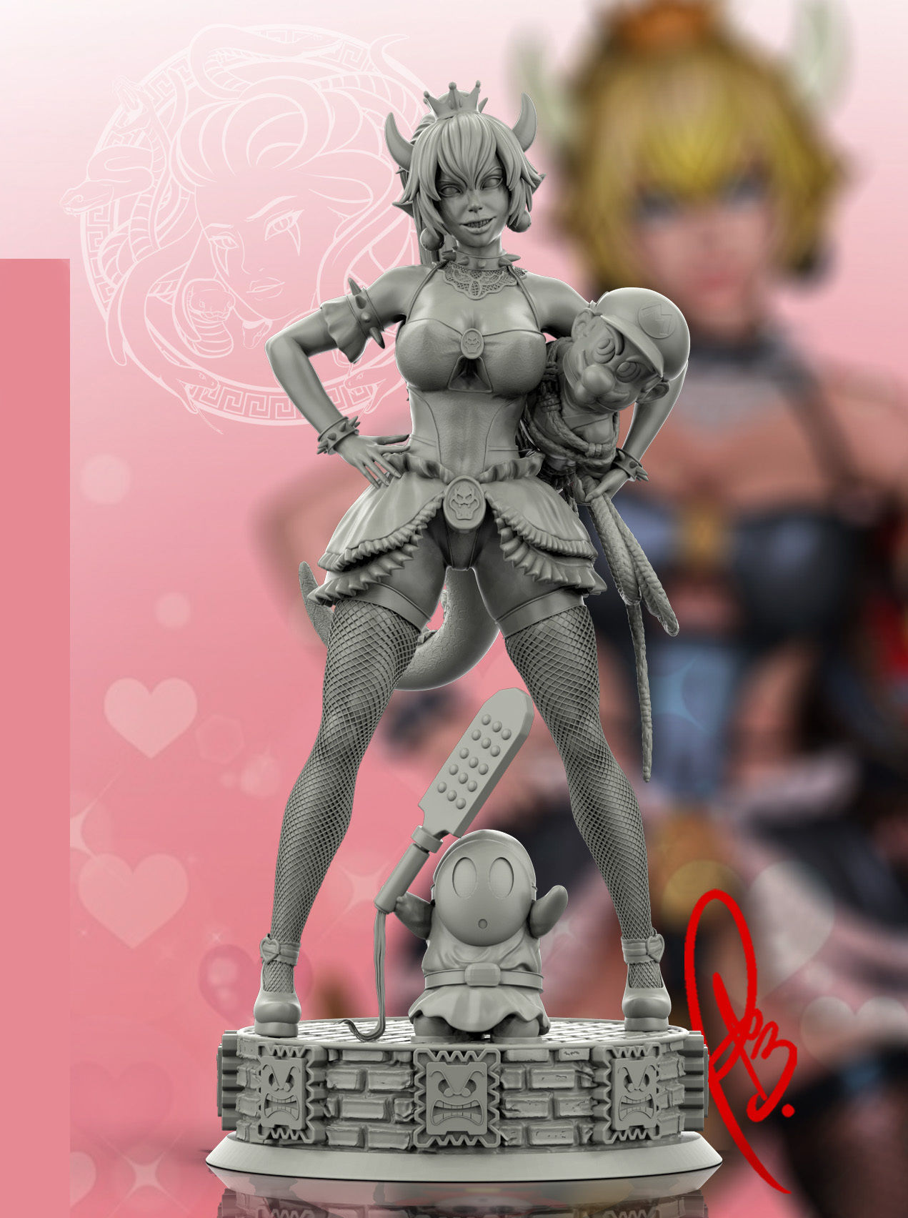 BOWSETTE BY CREATIVE GEEK MB 3D print model_1