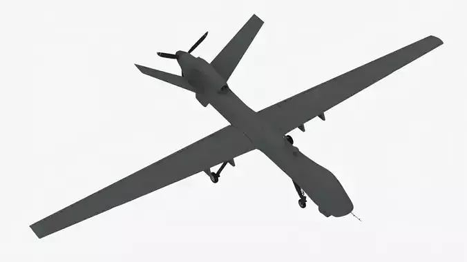UDIM 8K Unmanned Combat Air Vehicle MQ 9 Reaper UAV