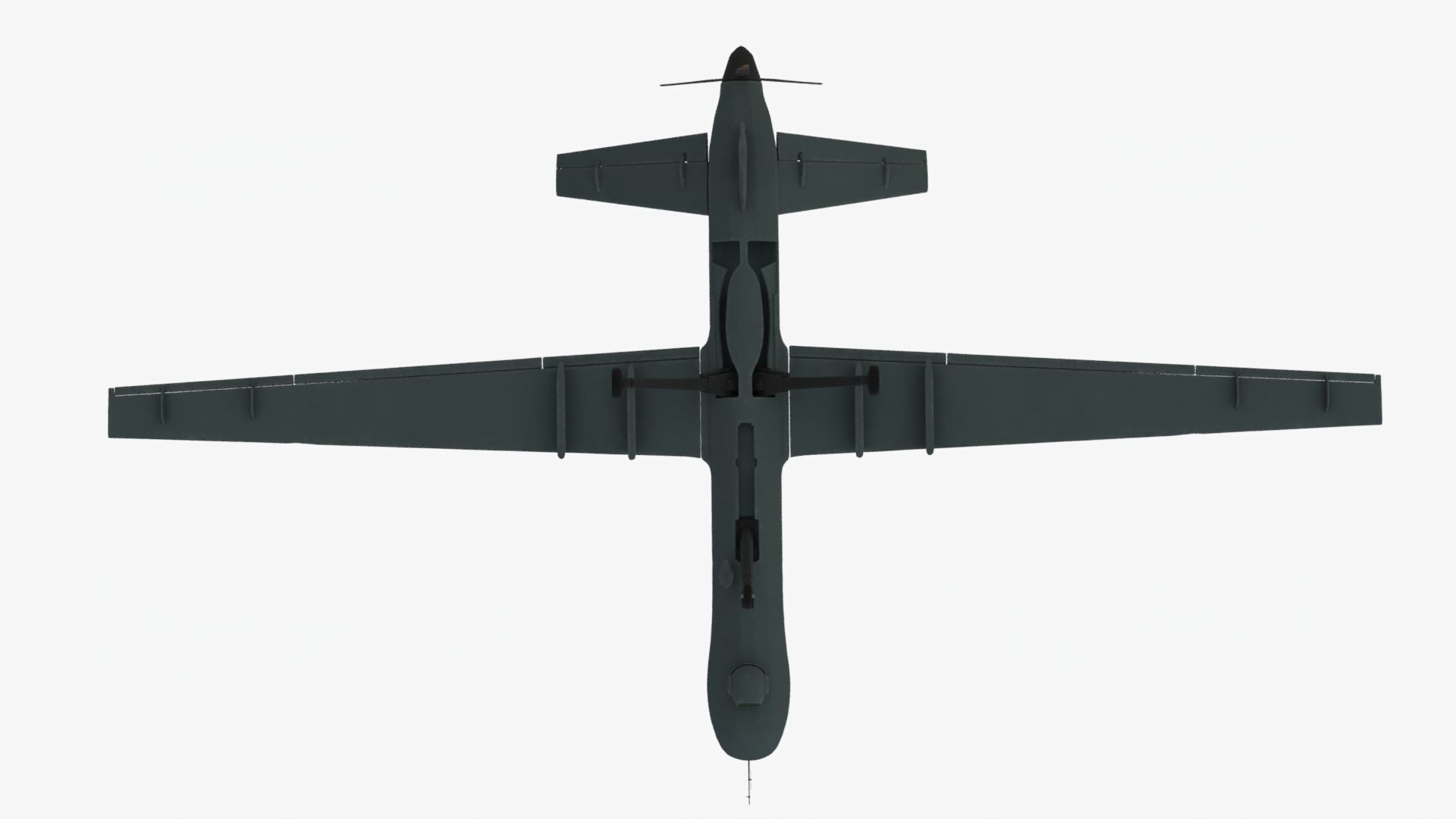 UDIM 8K Unmanned Combat Air Vehicle MQ 9 Reaper UAV 3D model_6