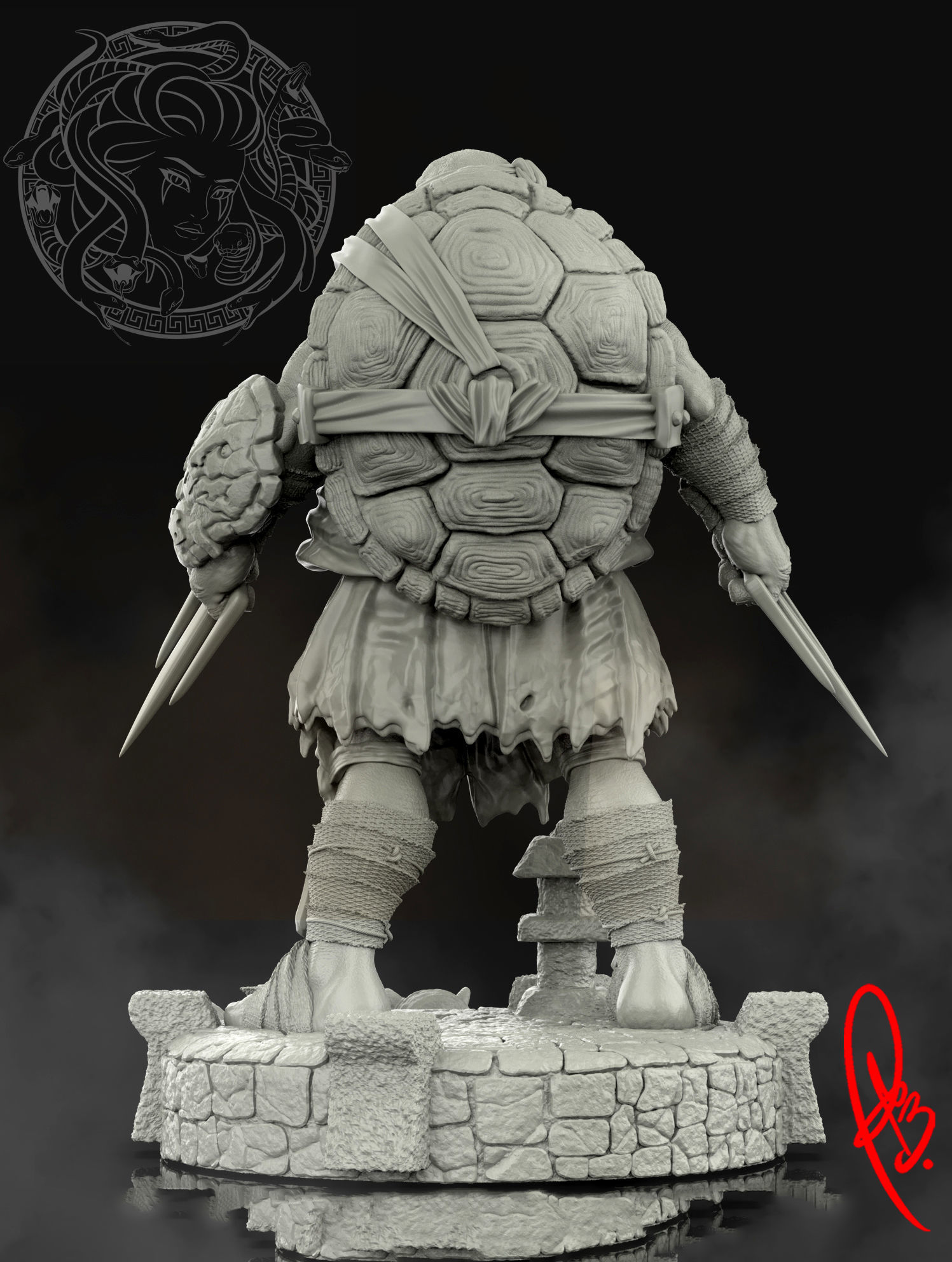 RAPHAEL BY CREATIVE GEEK MB 3D print model_3