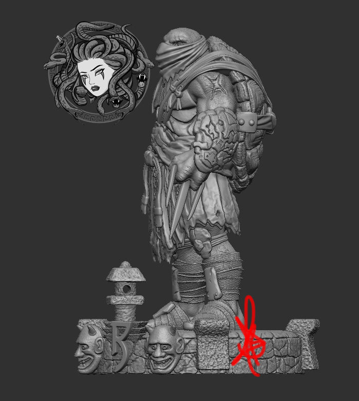 RAPHAEL BY CREATIVE GEEK MB 3D print model_7