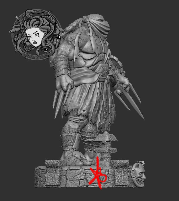 RAPHAEL BY CREATIVE GEEK MB 3D print model_8