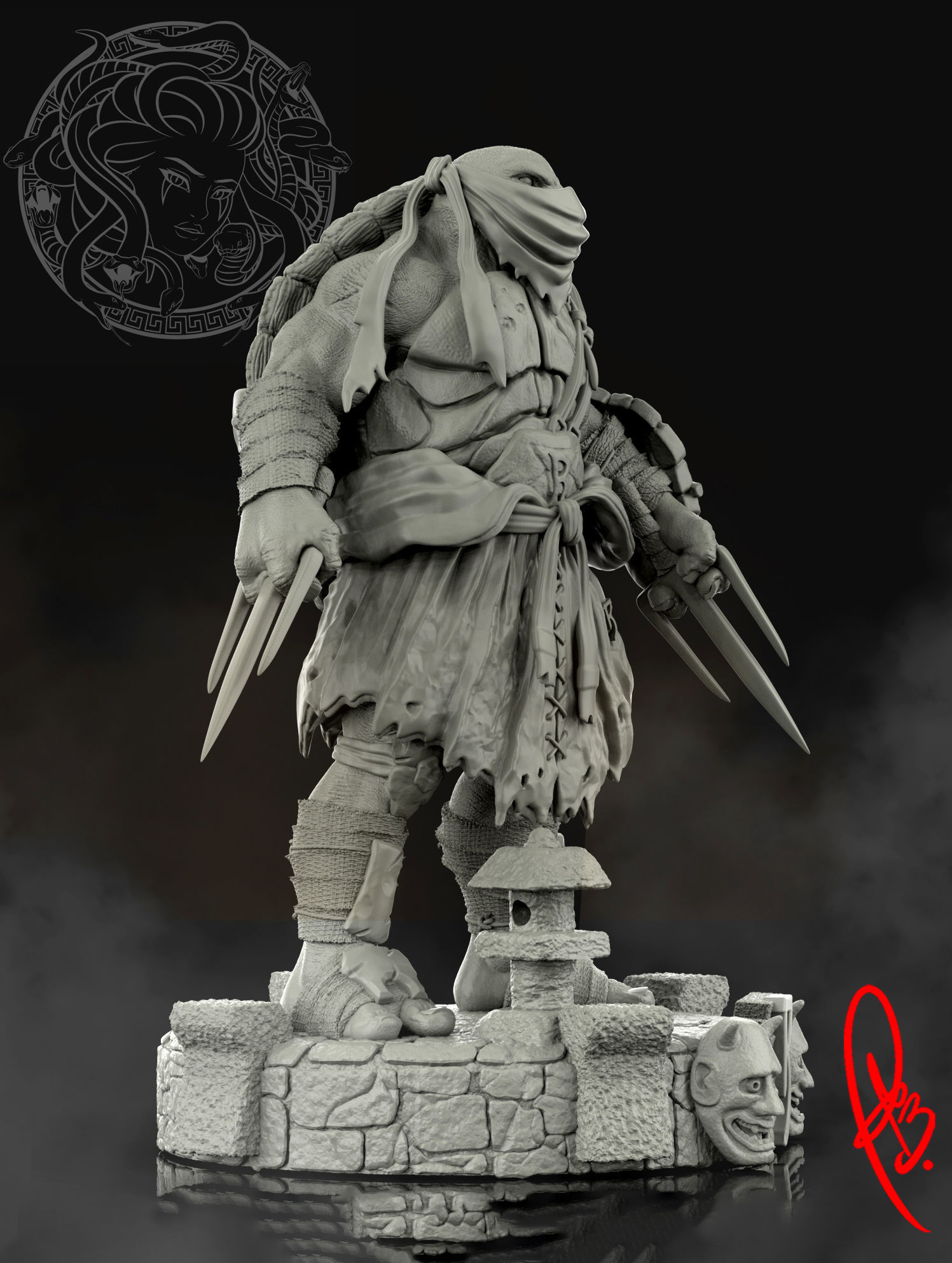 RAPHAEL BY CREATIVE GEEK MB 3D print model_5