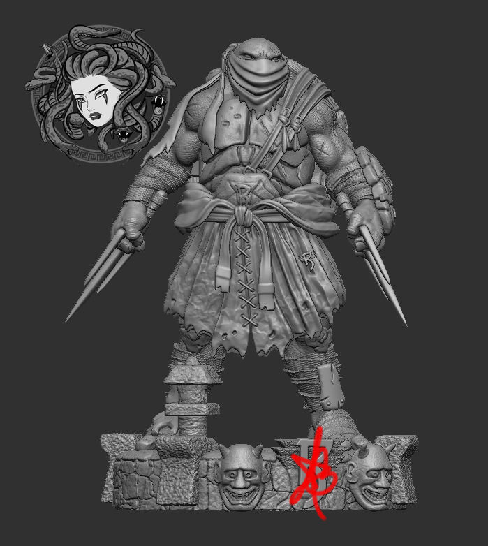 RAPHAEL BY CREATIVE GEEK MB 3D print model_6