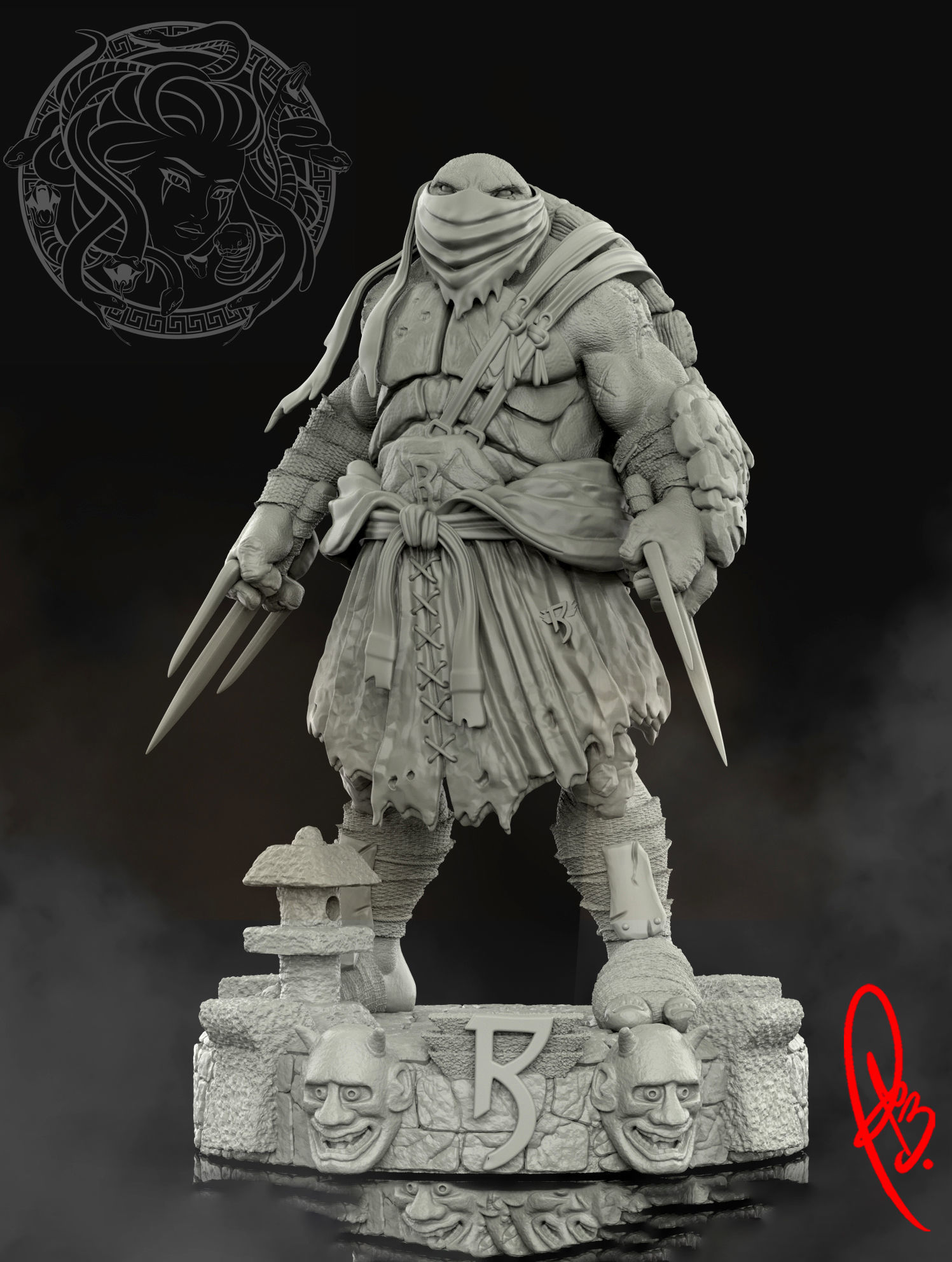 RAPHAEL BY CREATIVE GEEK MB 3D print model_2